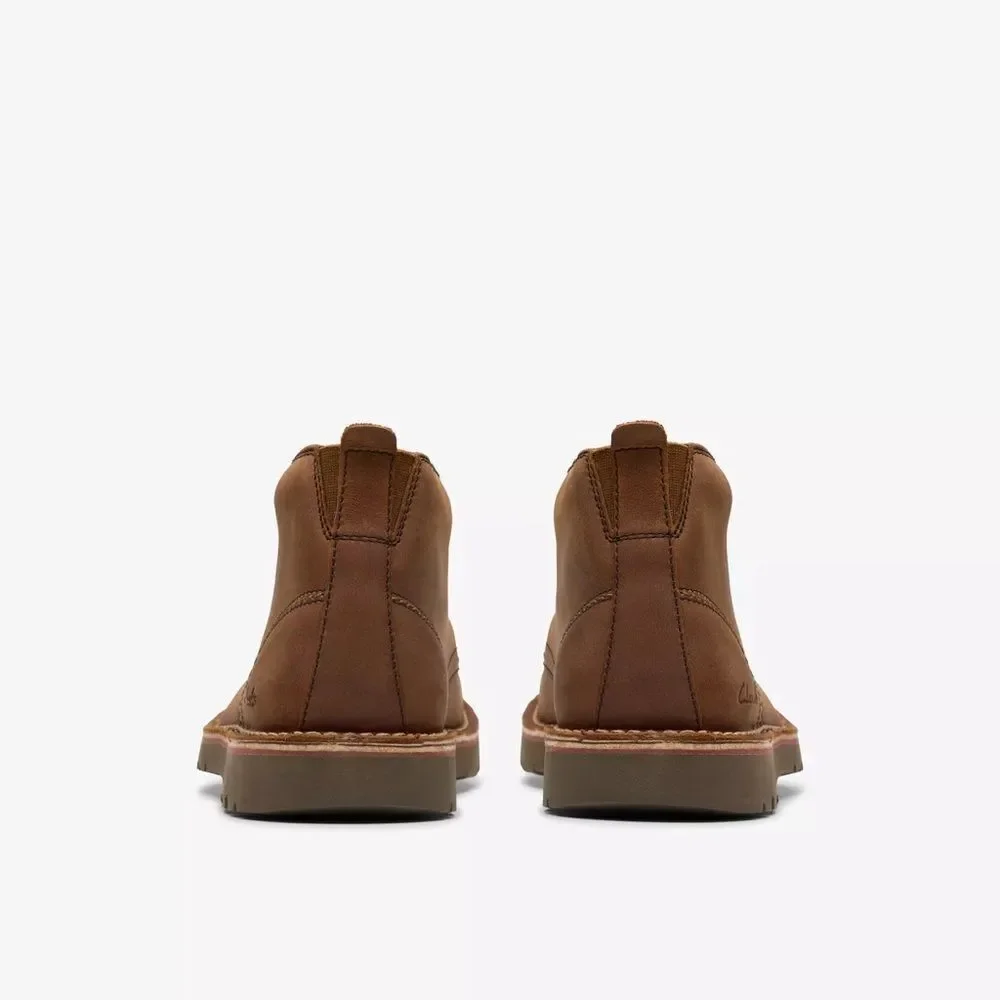 Clarks Eastridge Mid Leather Boot Light Brown Sz 10